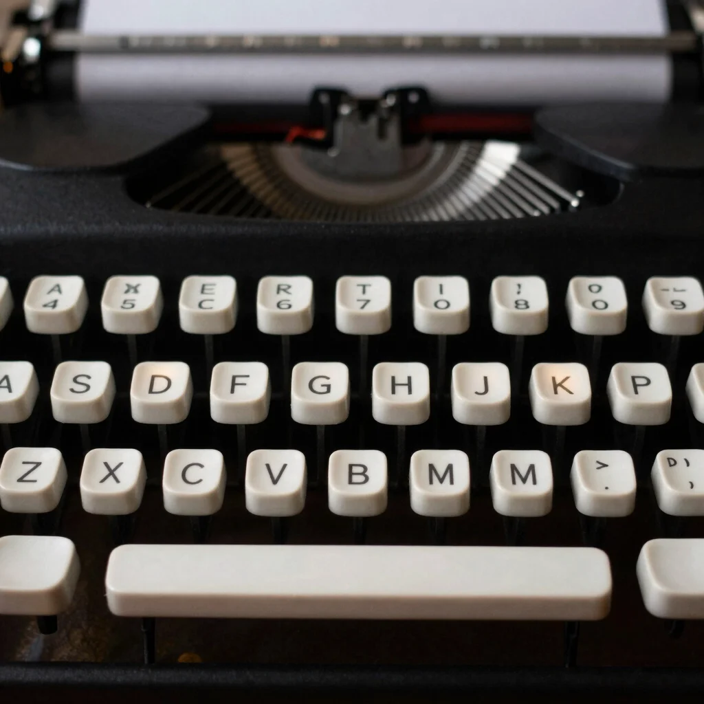 Estética Typewriter na Era da Hipervelocidade